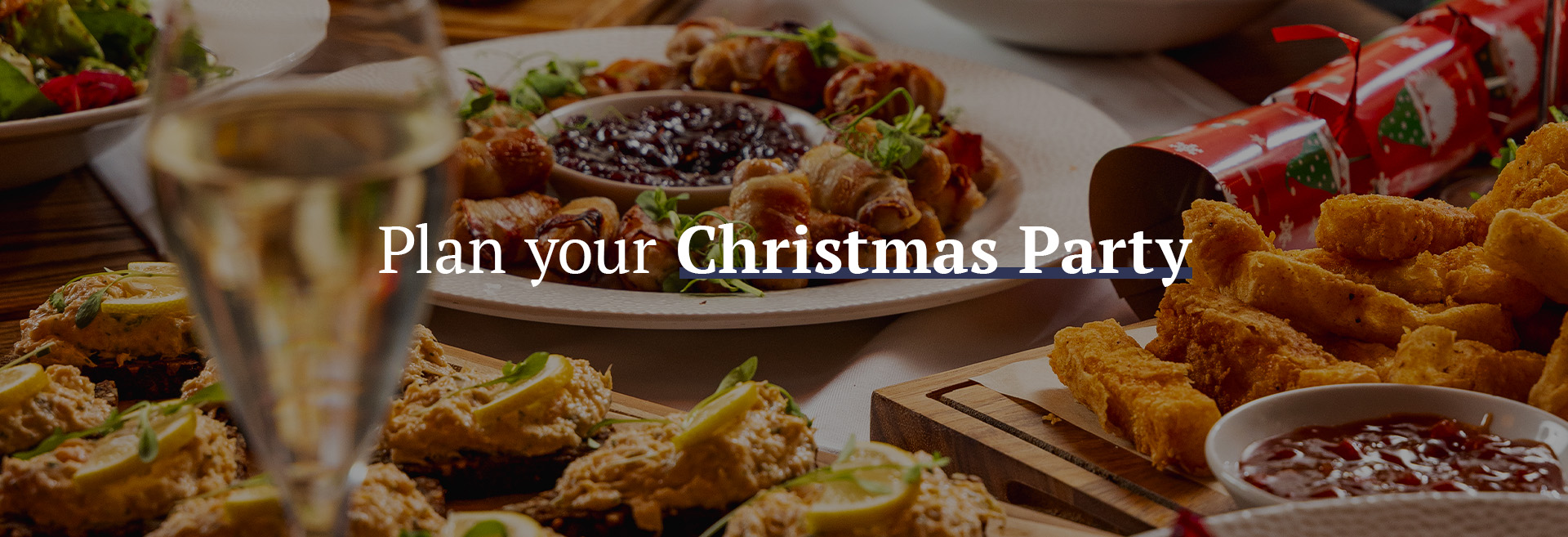 Christmas party at The Angel